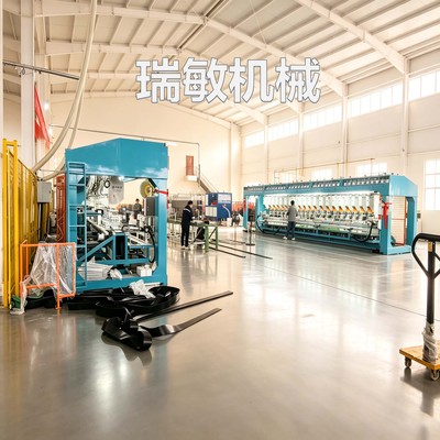 全新一代全自动土工格室焊接设备生产线