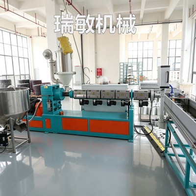 钢塑格栅条带挤出机