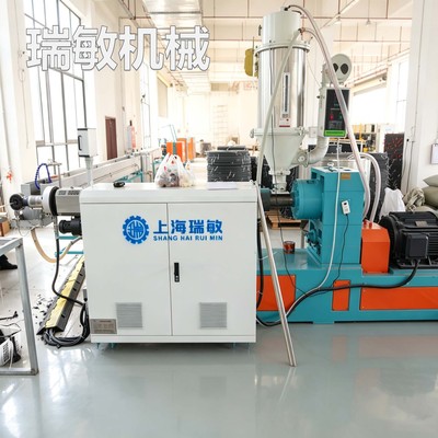 钢塑格栅条带挤出机