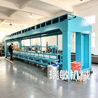 全新一代全自动土工格室焊接设备生产线