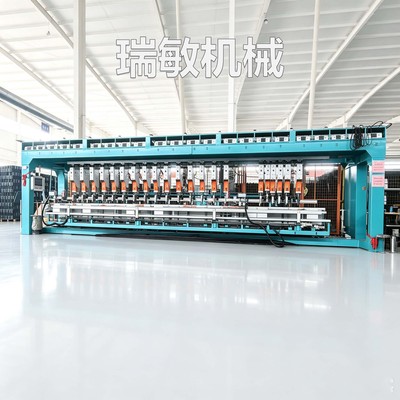 六边形土工格室焊接设备