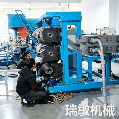 土工格室片材挤出机